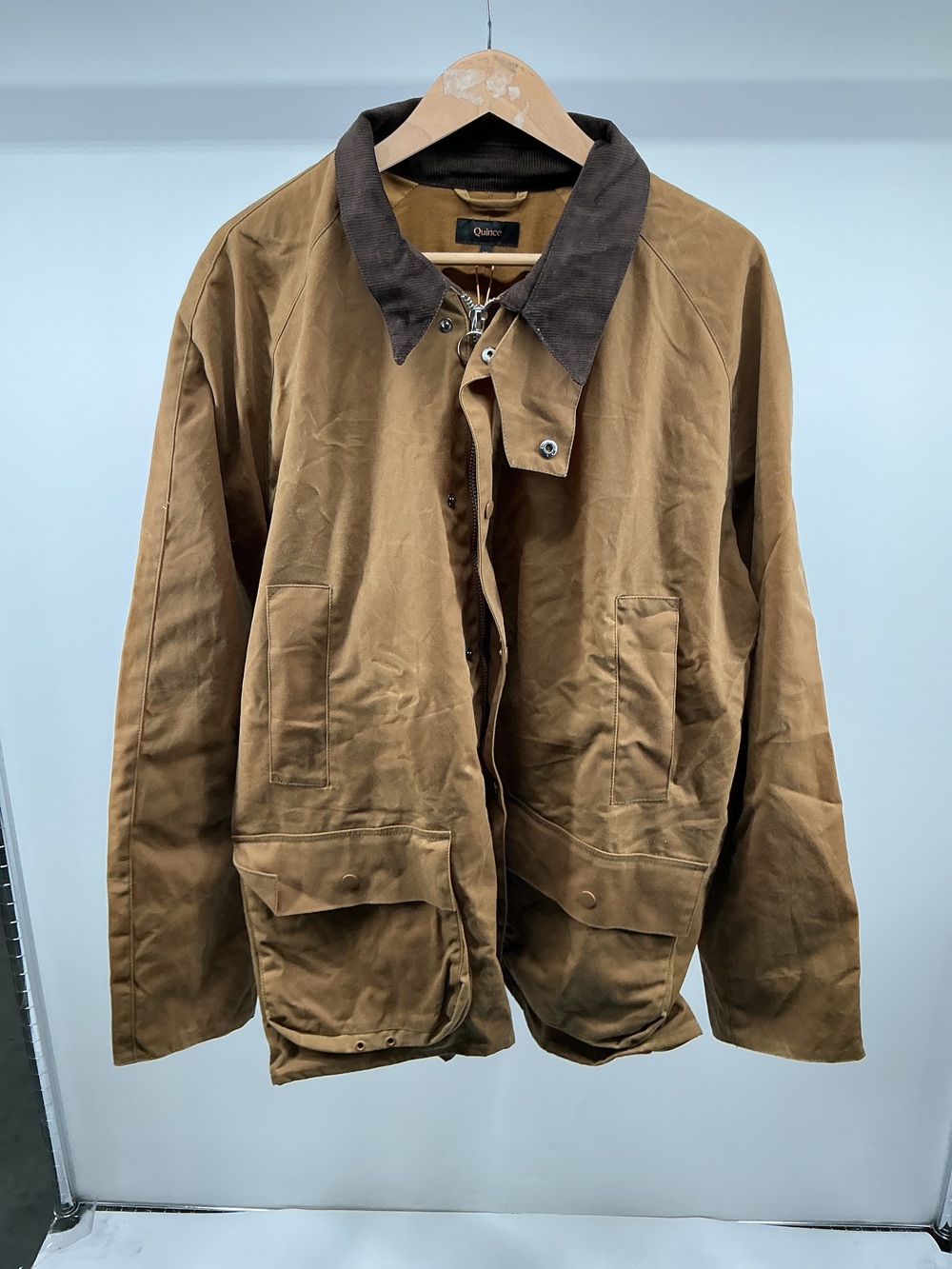 Organic Waxed Cotton Barn Jacket